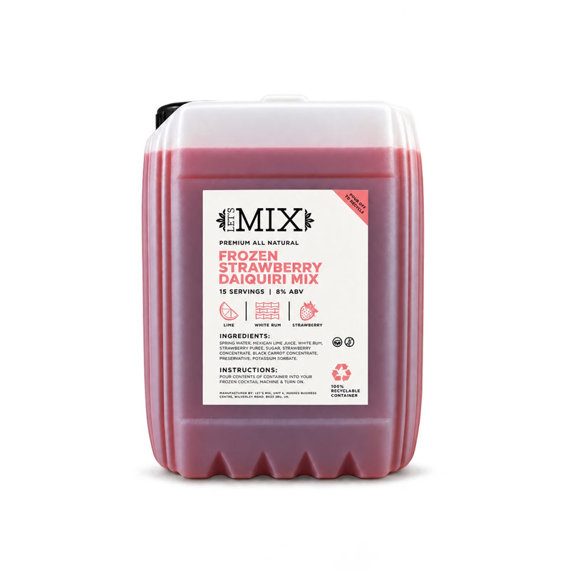 Frozen Strawberry Daiquiri Mix (8% ABV)