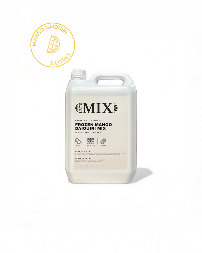 Frozen Mango Daiquiri Mix (8% ABV)